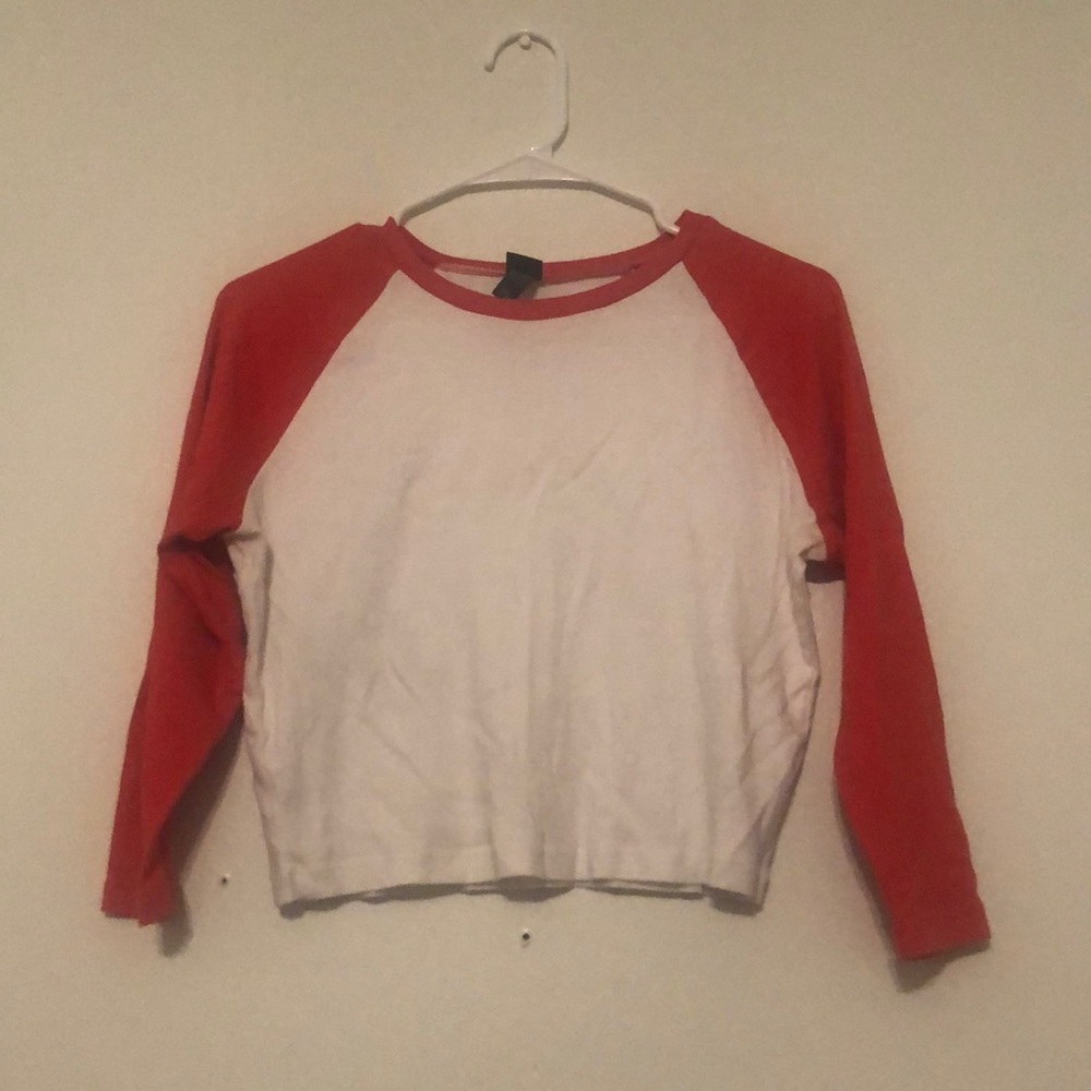Wild fable crop 3/4 sleeve